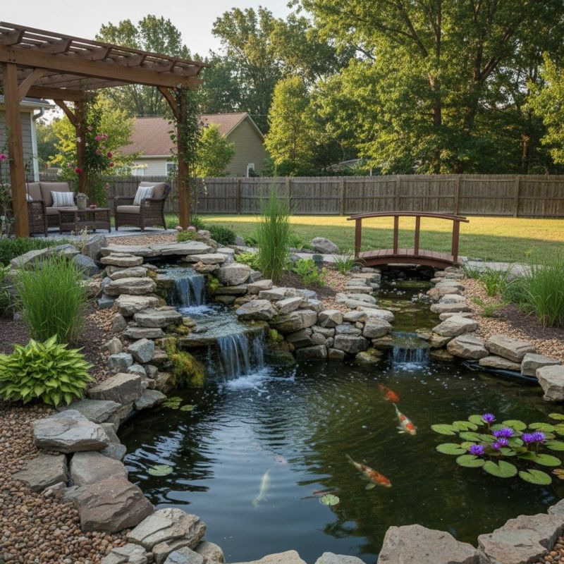Koi Pond Landscaping