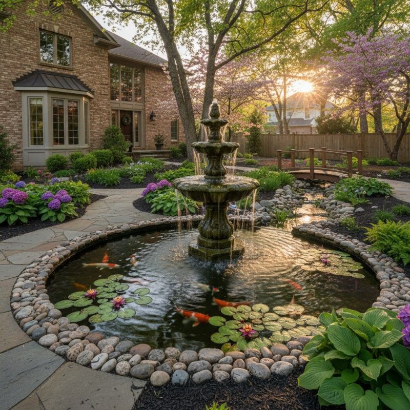 Koi Pond Landscaping
