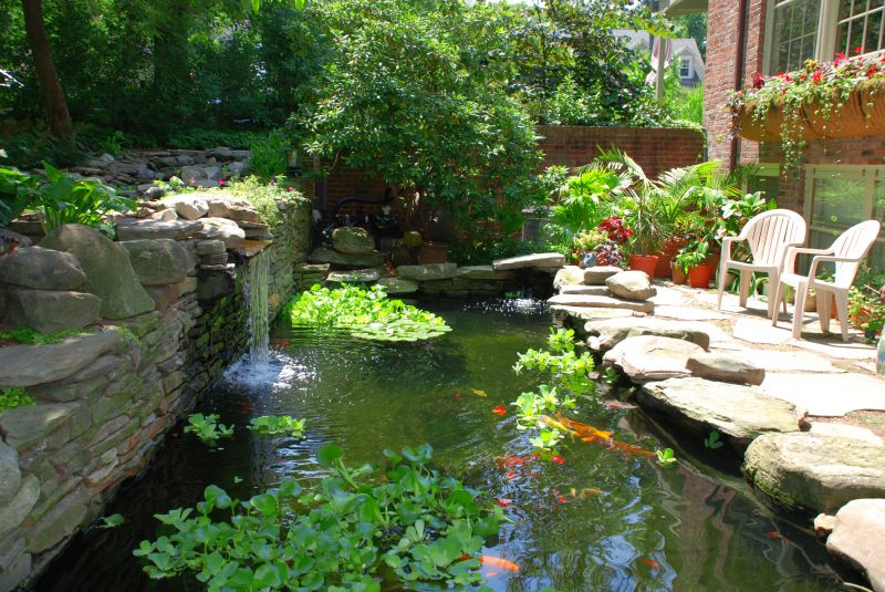 Koi Pond Landscaping